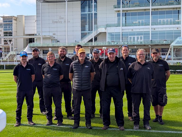 NEWMARKET RACECOURSE GROUNDSTAFF NAMED FLAT COURSE WINNERS AT RCA GROUNDSTAFF AWARDS
