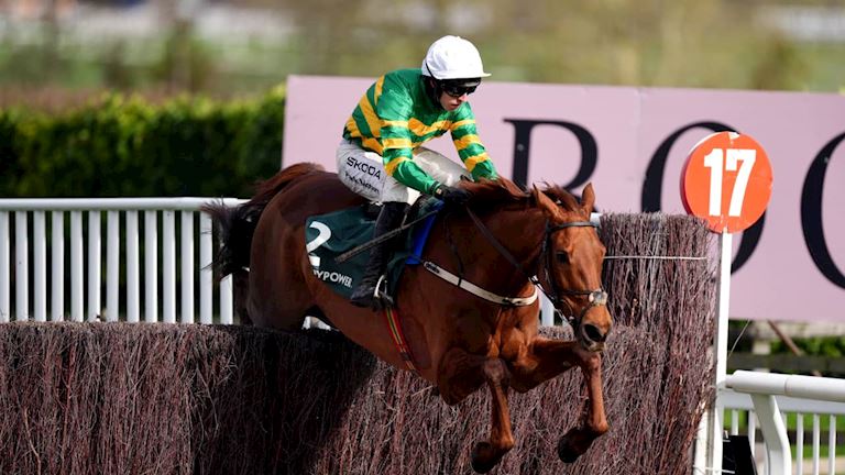 DINOBLUE BECOMES FIRST DUAL WINNER OF GRADE TWO MRS PADDY POWER MARES’ CHASE