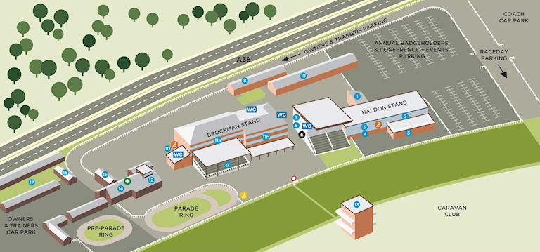 Racecourse Map