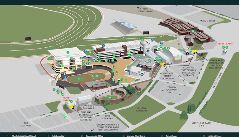 Racecourse Map